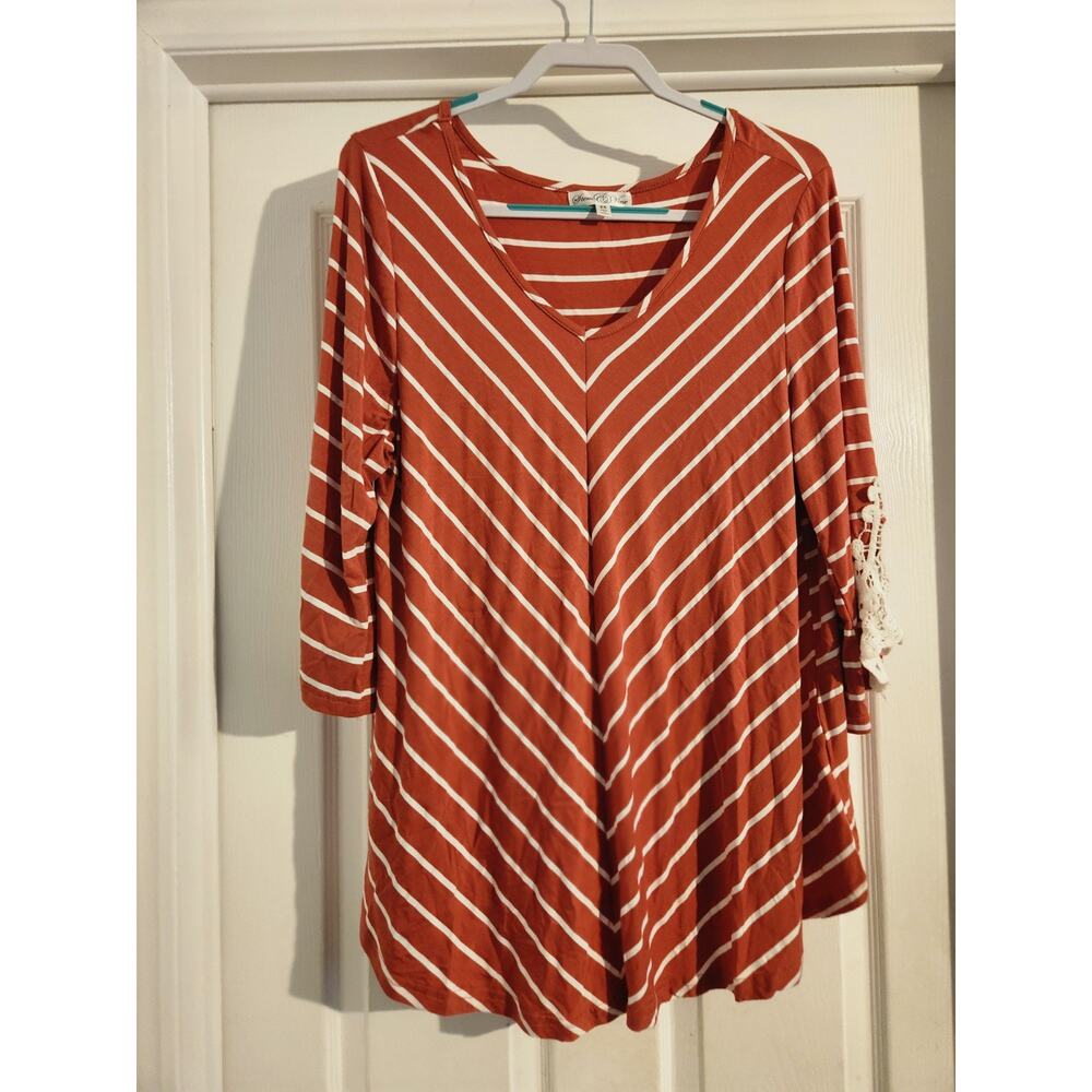 Stem & Vine Women's Blouse 2X